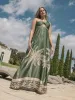 Dalia Dress - Coria Olive sold by Diarrablu