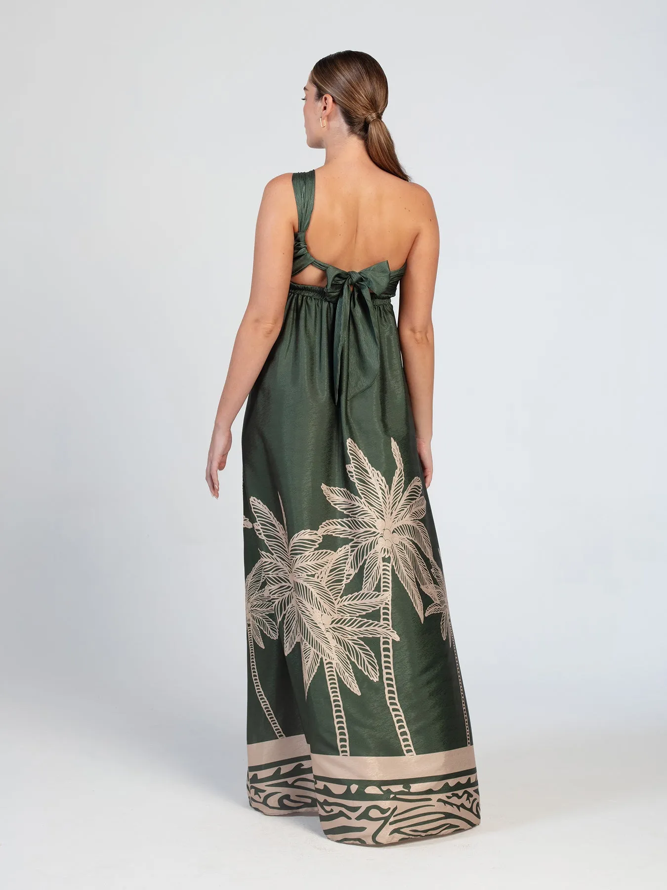 Dalia Dress - Coria Olive sold by Diarrablu product image thumbnail 4