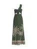 Dalia Dress - Coria Olive sold by Diarrablu