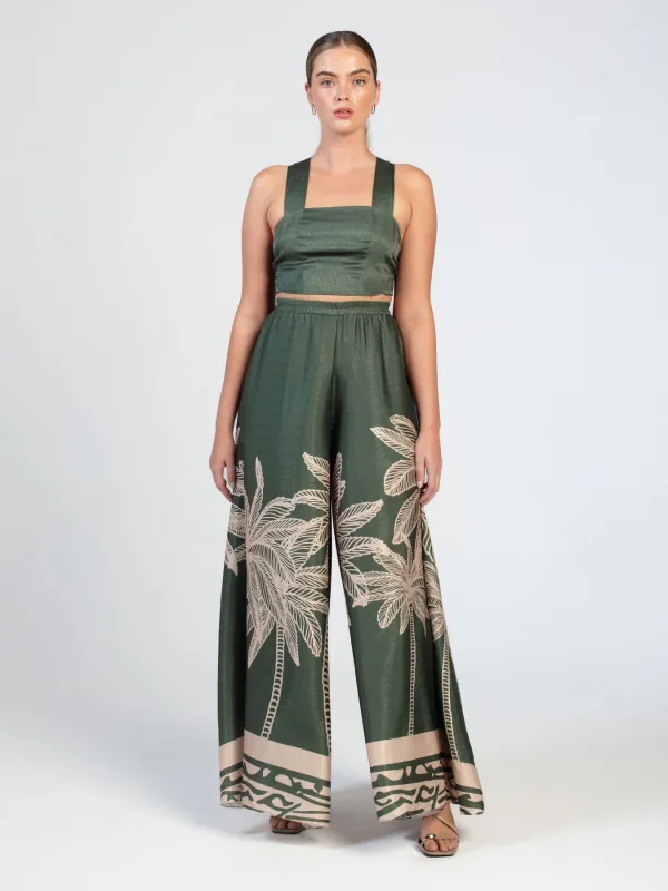 Jai Top - Coria Olive sold by Diarrablu