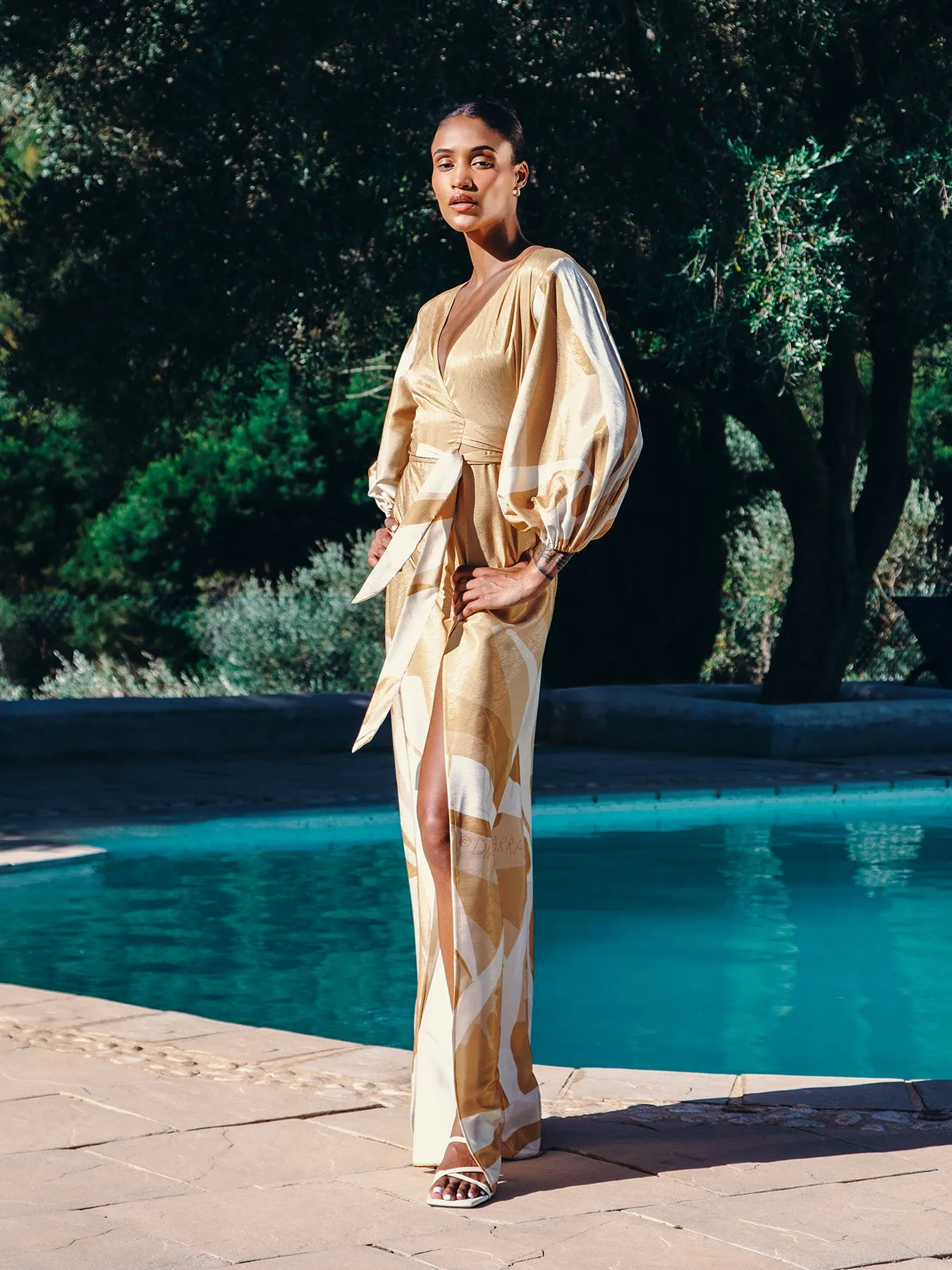 Elaya Dress - Rocio Yellow sold by Diarrablu product image thumbnail 3