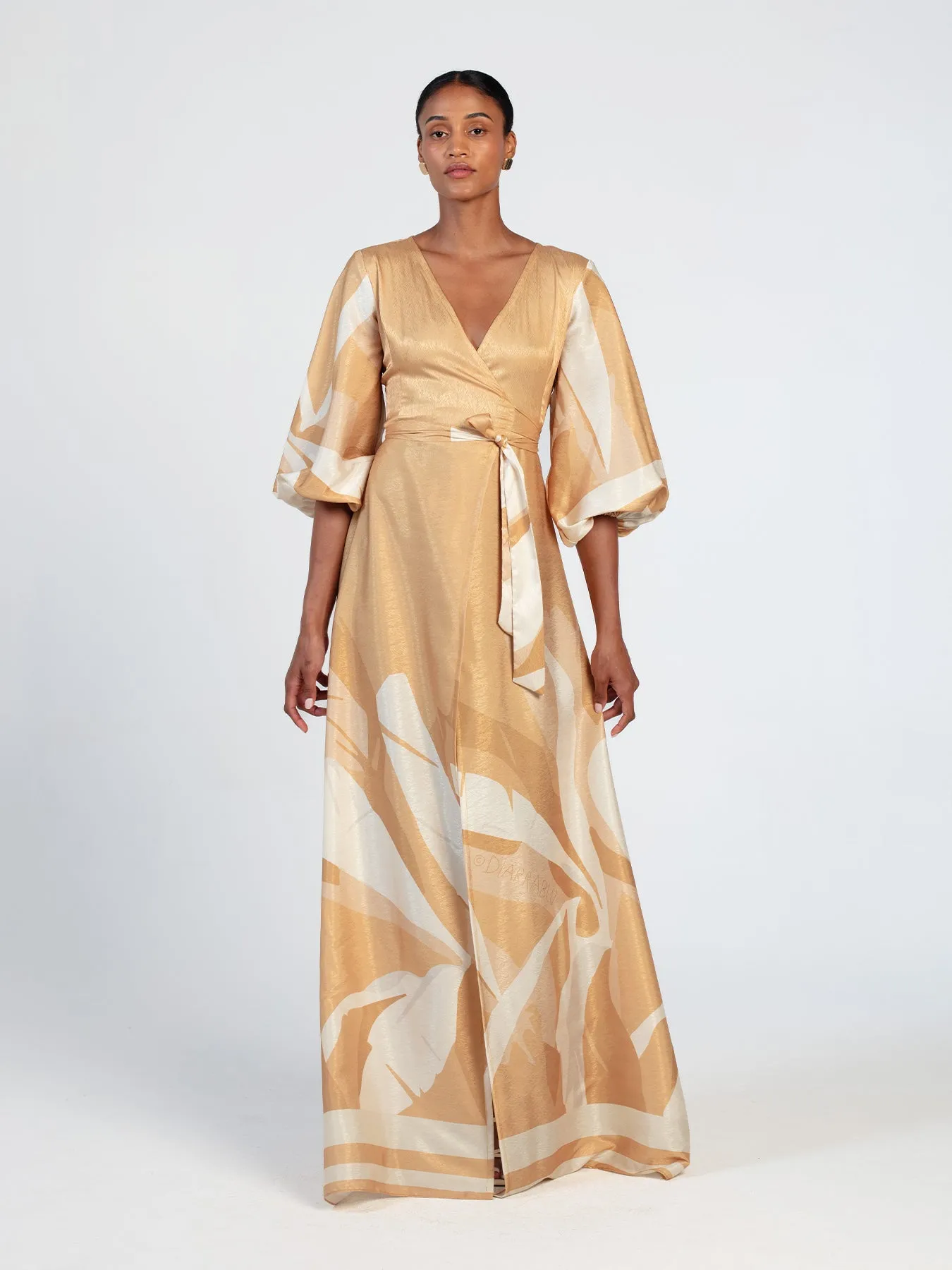 Elaya Dress - Rocio Yellow sold by Diarrablu