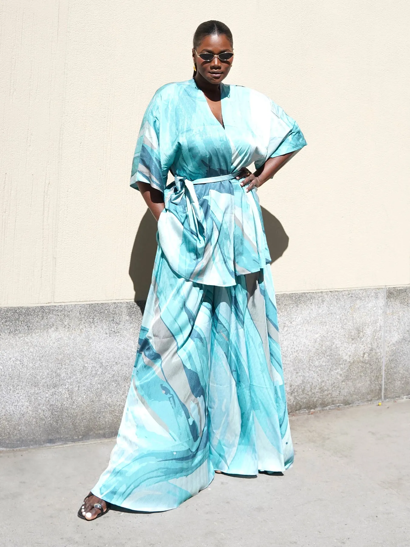 Cabana Kimono - Aura Blu sold by Diarrablu product image thumbnail 3