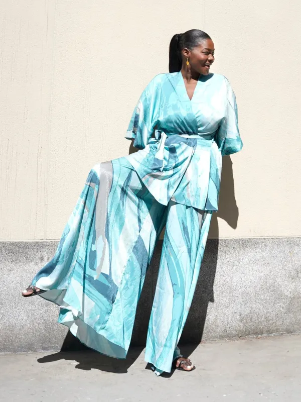 Cabana Kimono - Aura Blu sold by Diarrablu