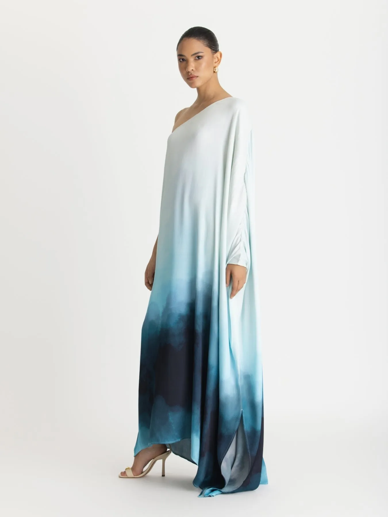 Satu FSC® Certified Viscose Dress - Skye Blu sold by Diarrablu product image thumbnail 5