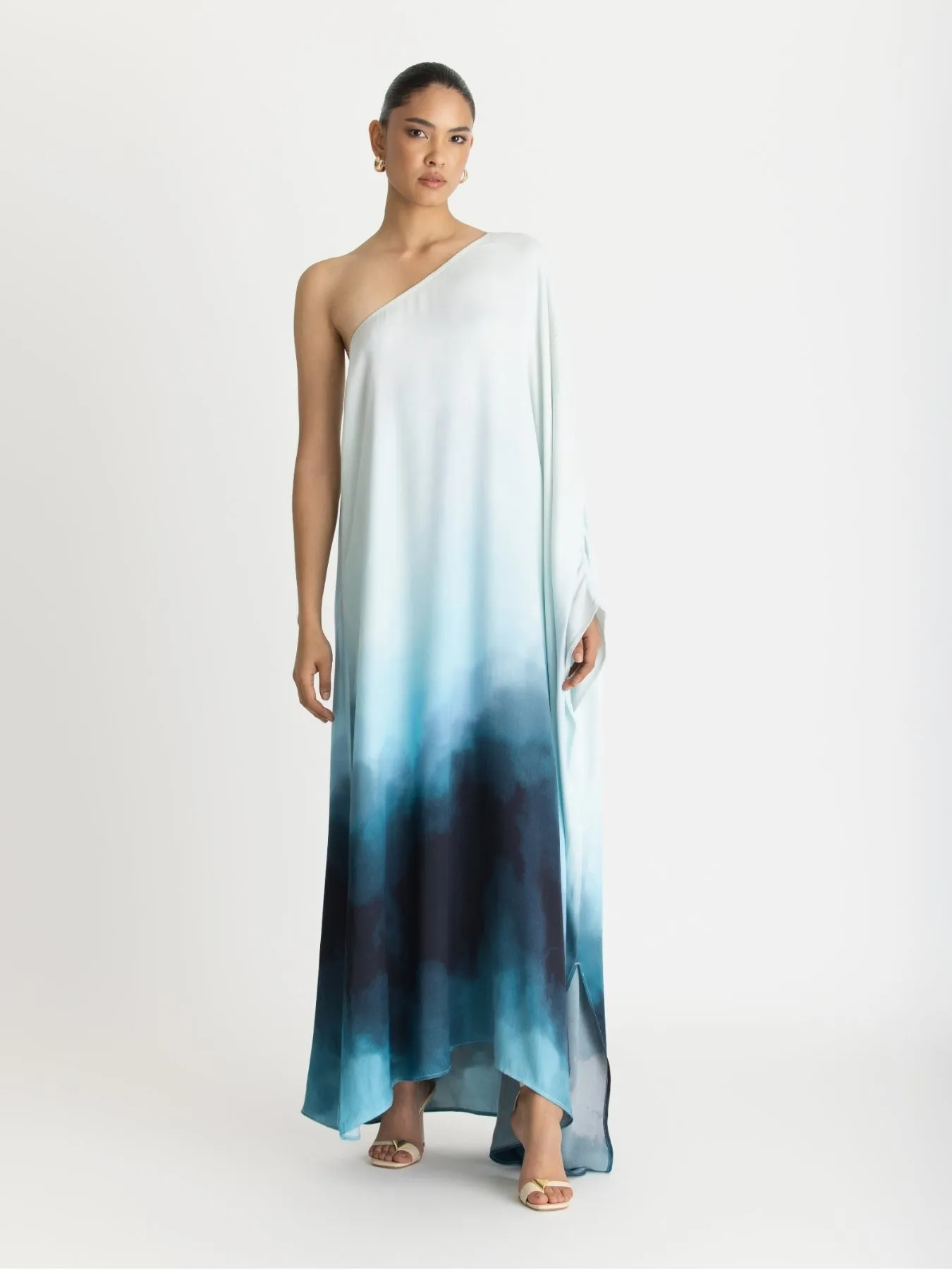 Satu FSC® Certified Viscose Dress - Skye Blu sold by Diarrablu product image thumbnail 3