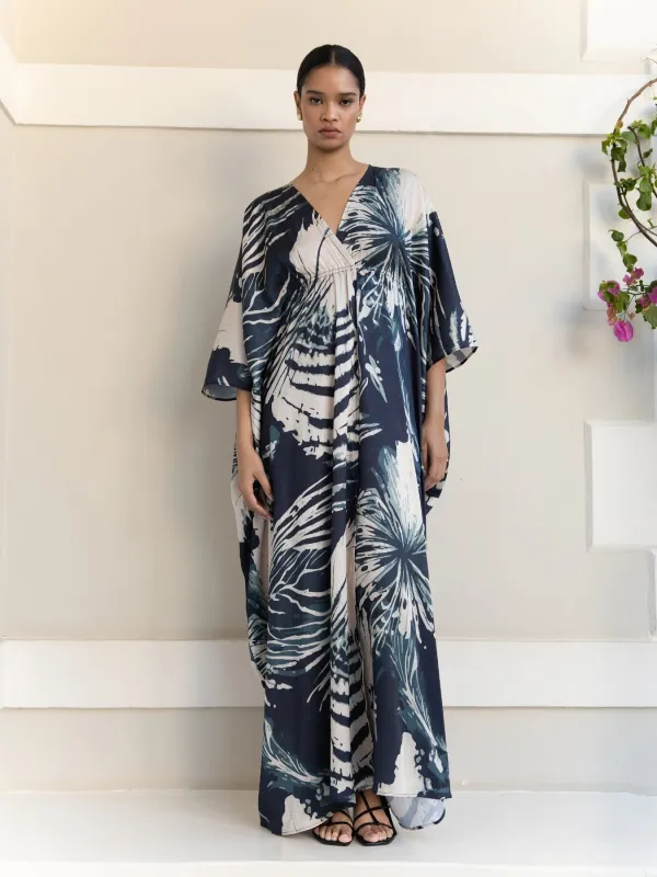 Naim Dress - Toya Teal sold by Diarrablu