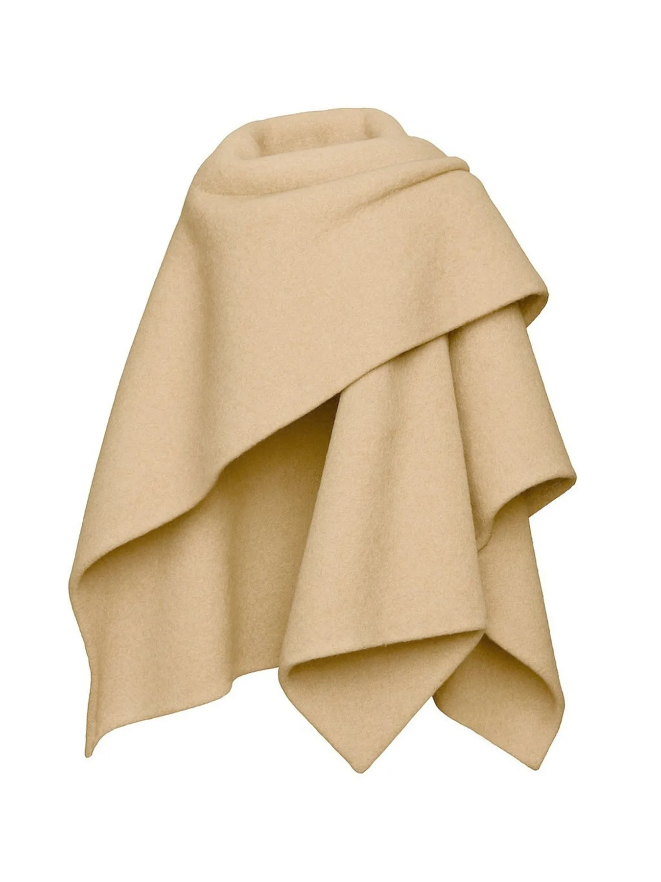 Wrap Cape - Solid Cream sold by Diarrablu product image thumbnail 2