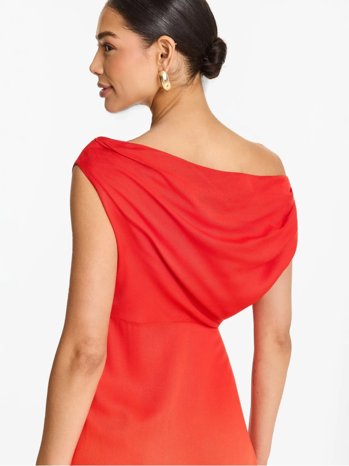 Alba FSC® Certified Viscose Dress - Ombra Sherbet sold by Diarrablu product image thumbnail 5