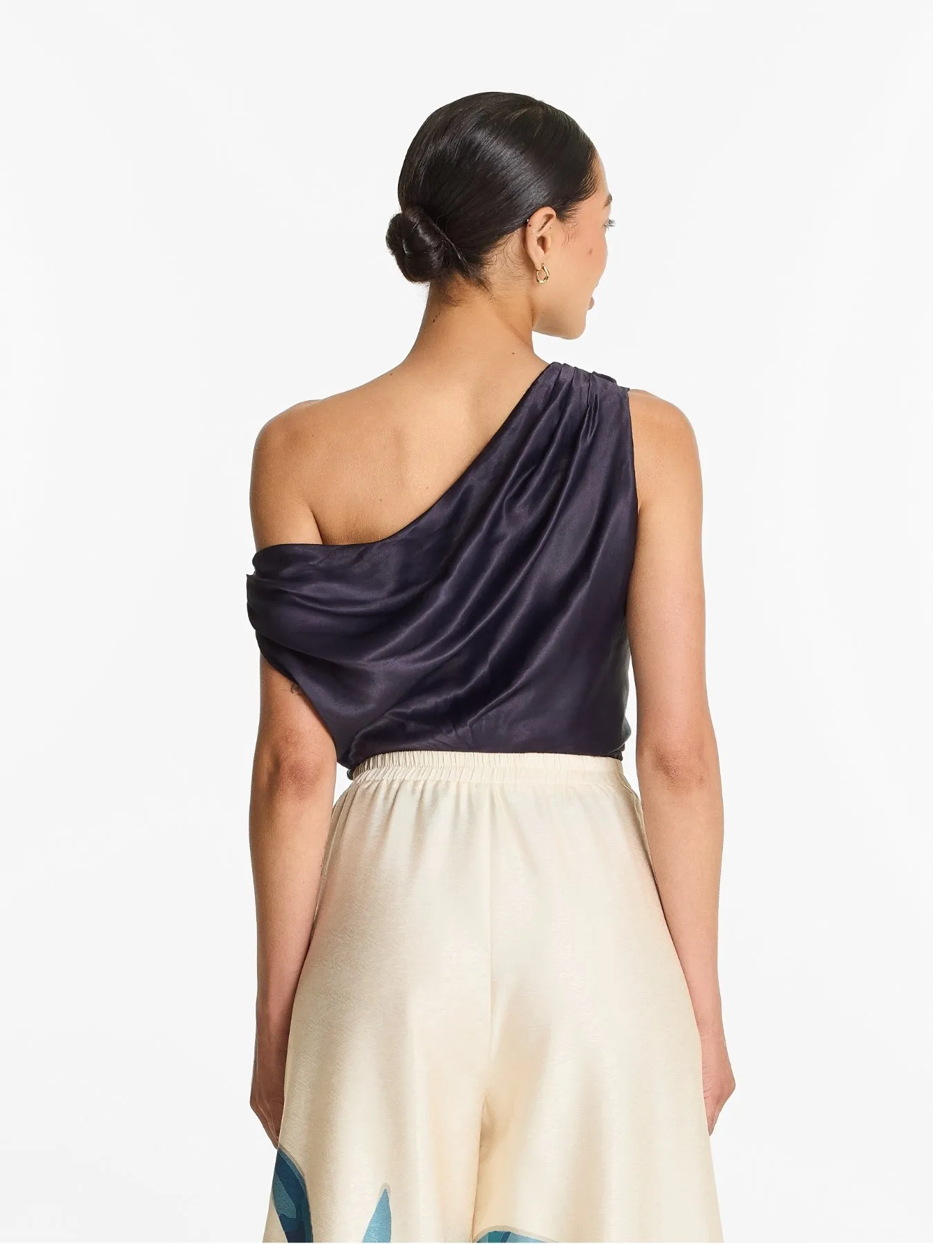 Alba FSC® Certified Viscose Top - Maritime Blu sold by Diarrablu product image thumbnail 4