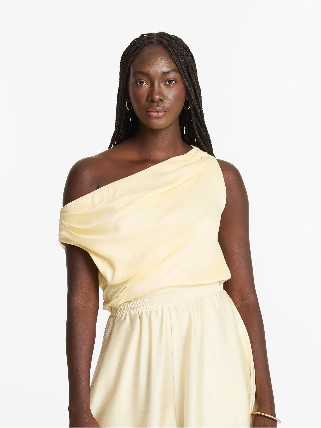 Alba FSC® Certified Viscose Top - Winter White sold by Diarrablu product image thumbnail 3