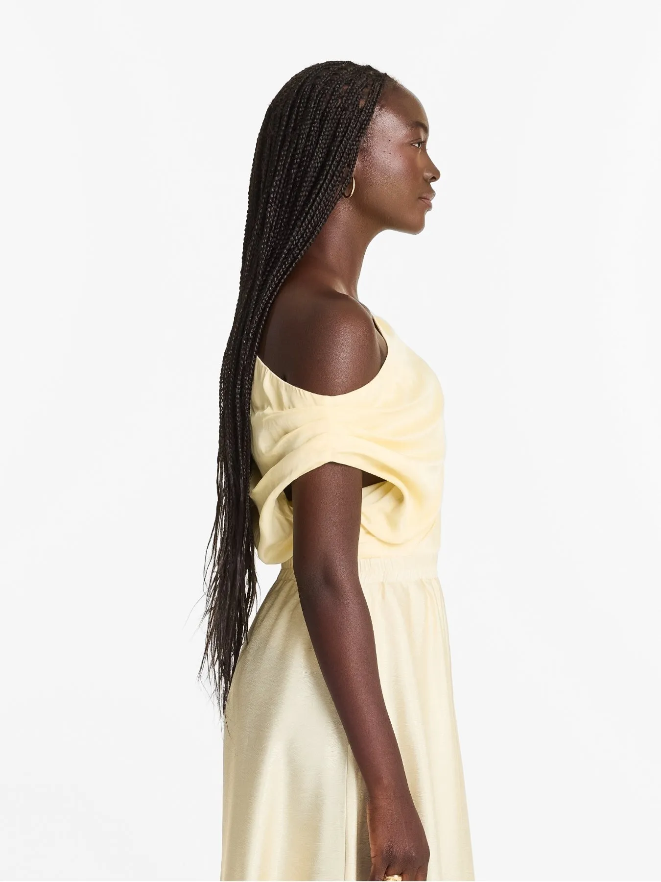 Alba FSC® Certified Viscose Top - Winter White sold by Diarrablu product image thumbnail 4