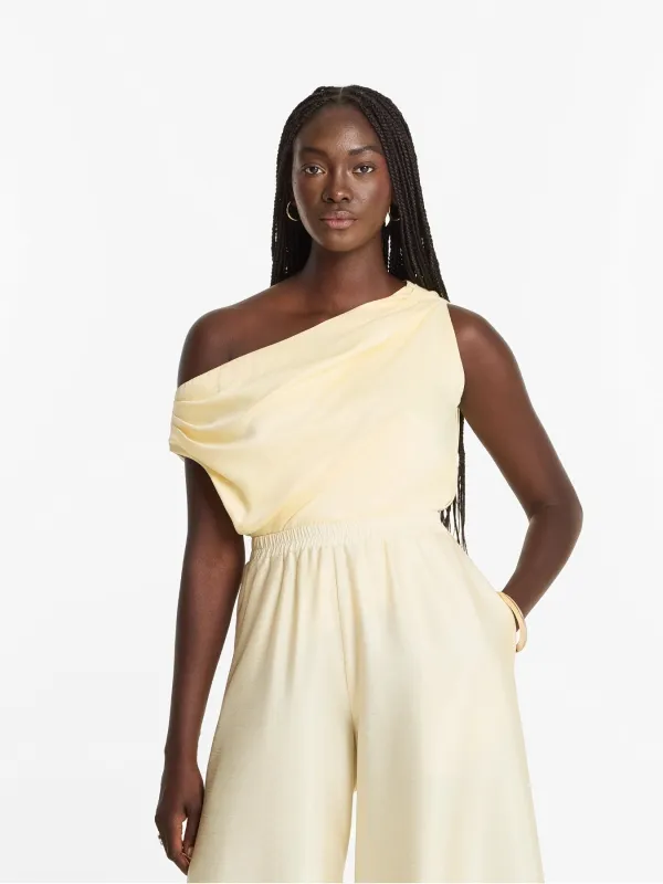 Alba FSC® Certified Viscose Top - Winter White sold by Diarrablu