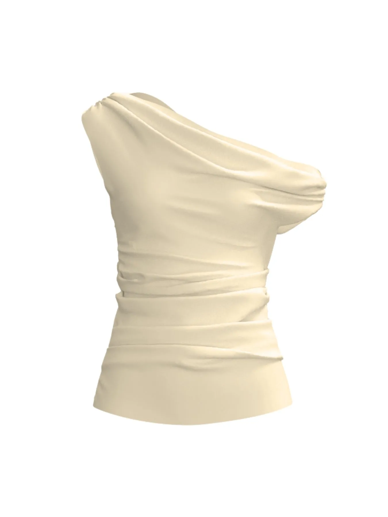 Alba FSC® Certified Viscose Top - Winter White sold by Diarrablu product image thumbnail 2