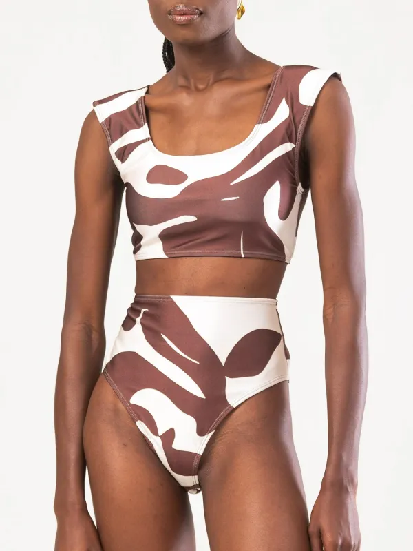 Cayla Swim - Nera Brown sold by Diarrablu