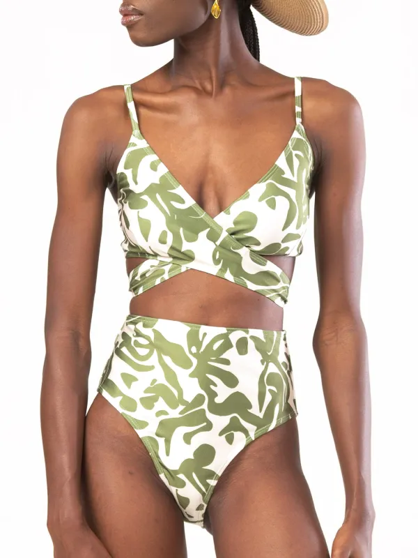 Idya Swim - Alia Olive sold by Diarrablu