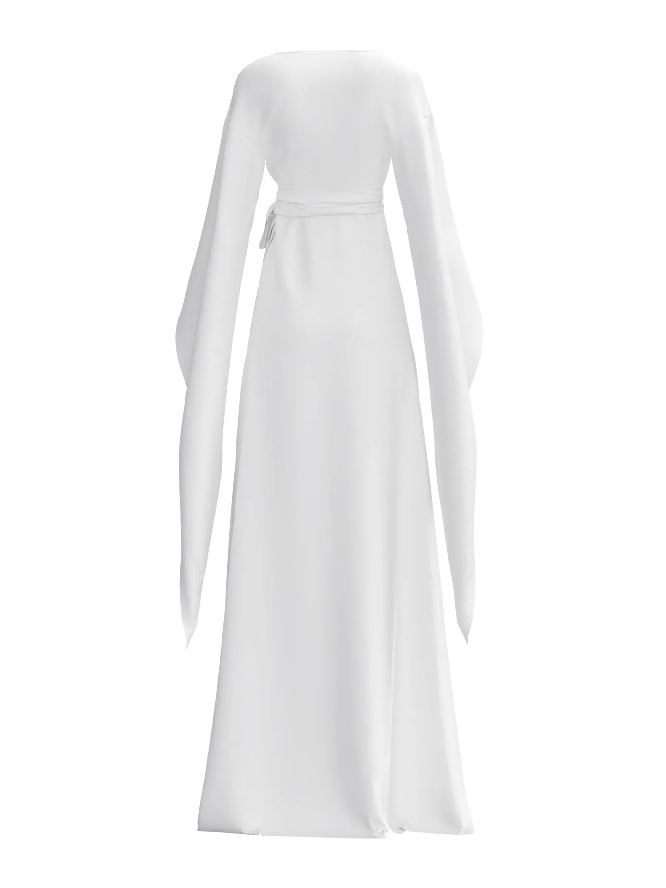 Sustainable Maya Dress - Solid Blanc sold by Diarrablu product image thumbnail 5