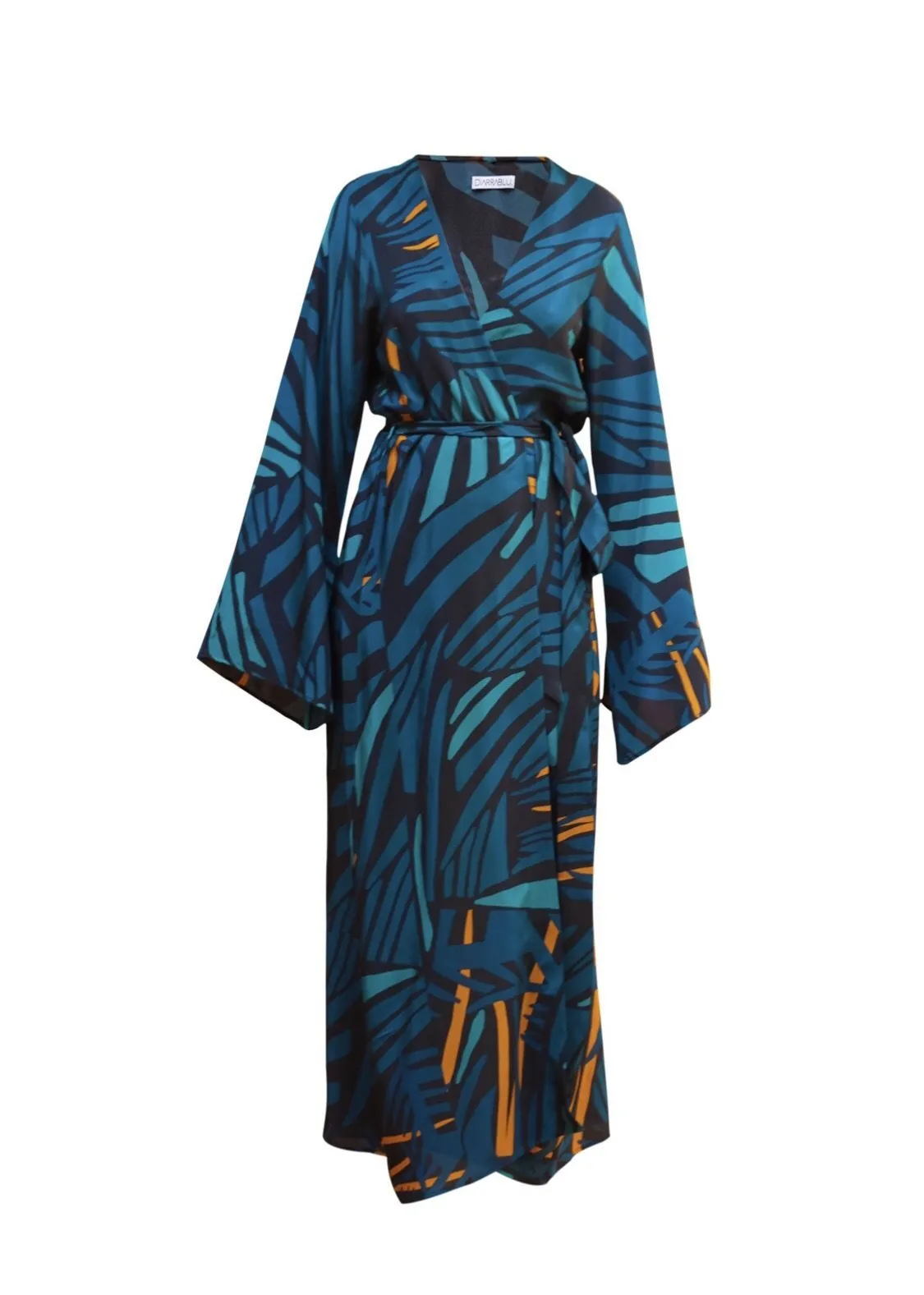 Wrap Dress - Baol Teal sold by Diarrablu product image thumbnail 2