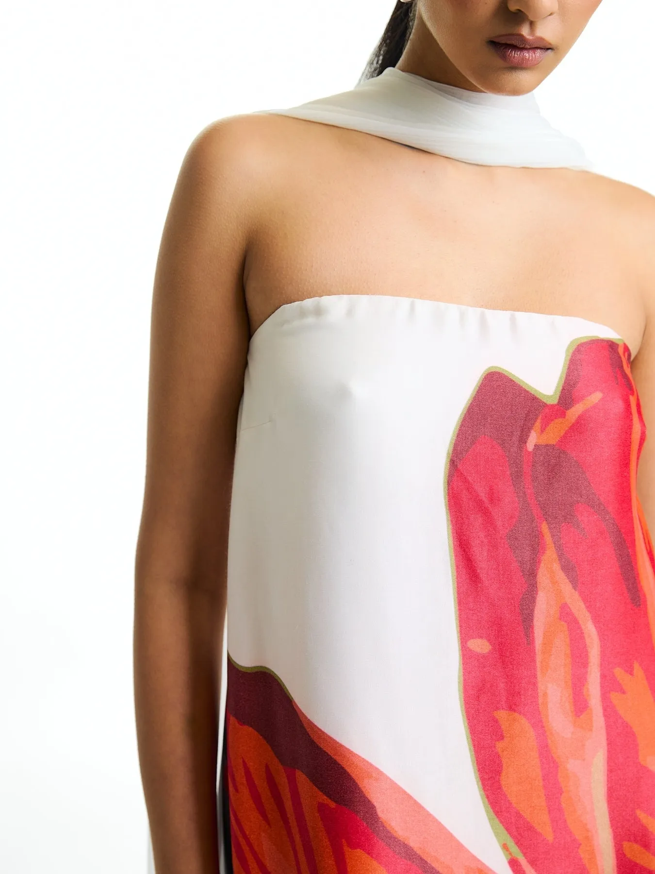 Tubi TWA FSC® Certified Viscose Dress - Sira Rose sold by Diarrablu product image thumbnail 5