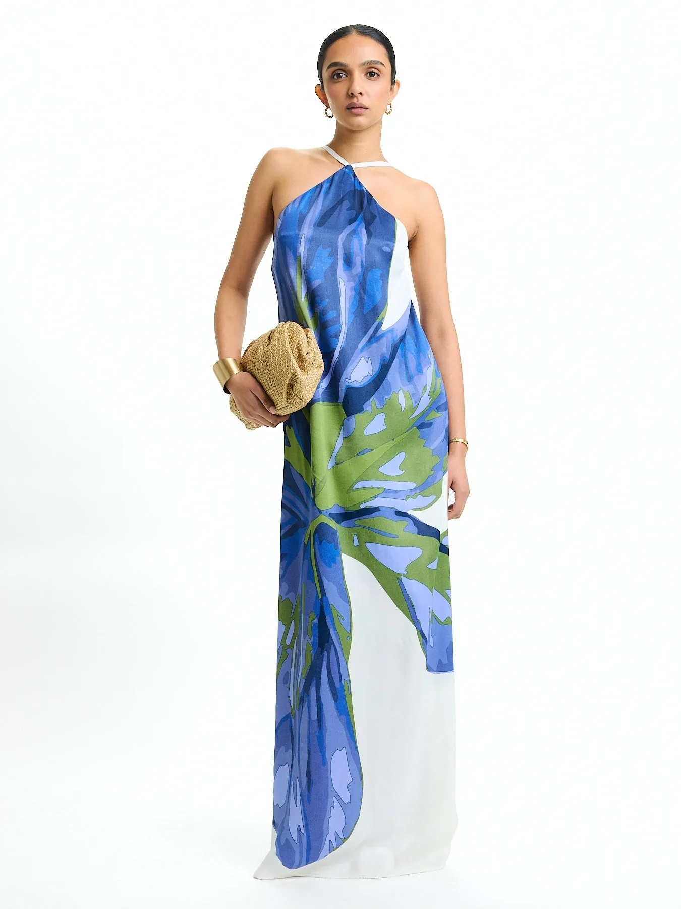 Aria FSC® Certified Viscose Dress - Sira Blu sold by Diarrablu product image thumbnail 3