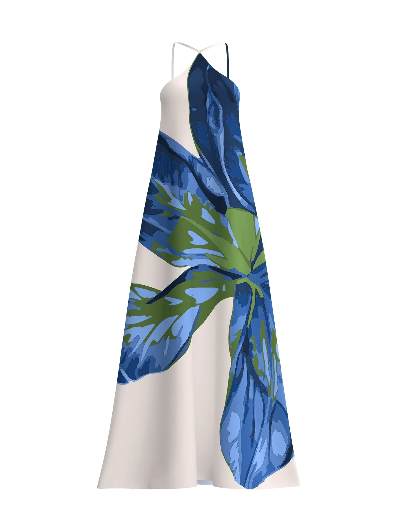 Aria FSC® Certified Viscose Dress - Sira Blu sold by Diarrablu product image thumbnail 2