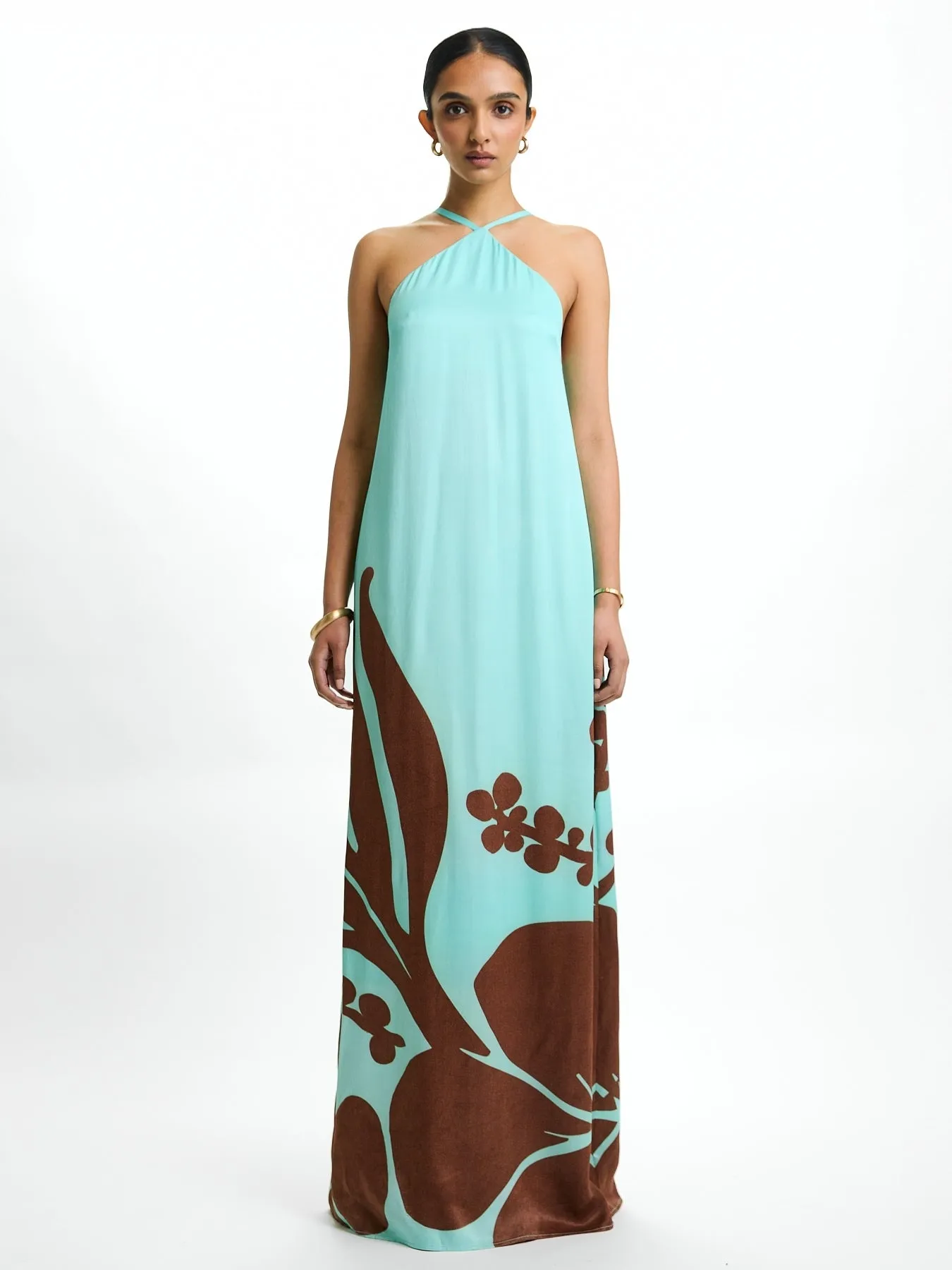 Aria FSC® Certified Viscose Dress - Ula Mint sold by Diarrablu product image thumbnail 3