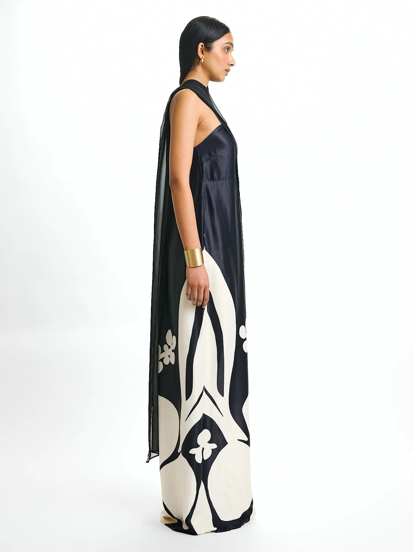 Tubi TWA FSC® Certified Viscose Dress - Ula Noir sold by Diarrablu product image thumbnail 4