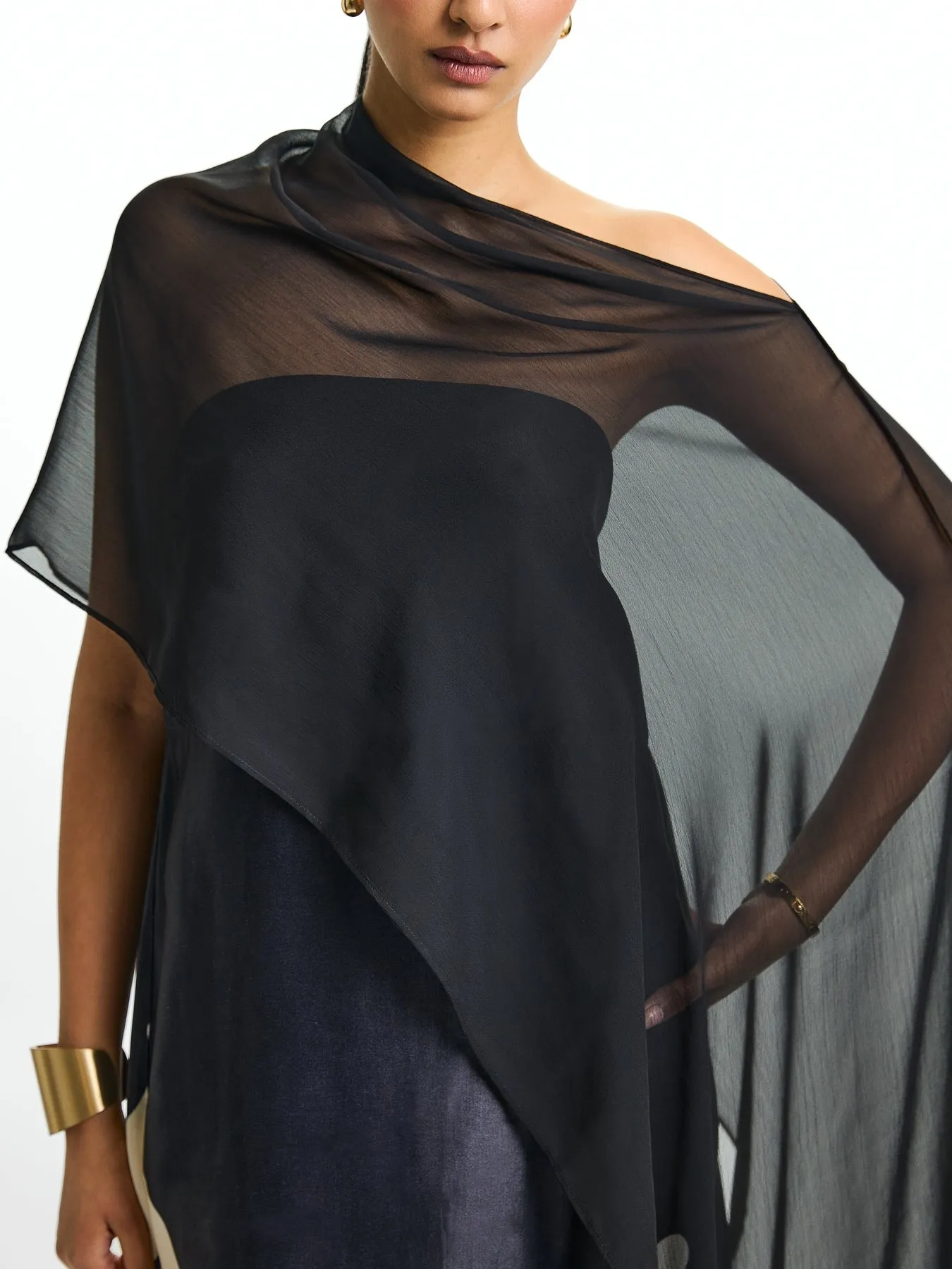 Tubi TWA FSC® Certified Viscose Dress - Ula Noir sold by Diarrablu product image thumbnail 5