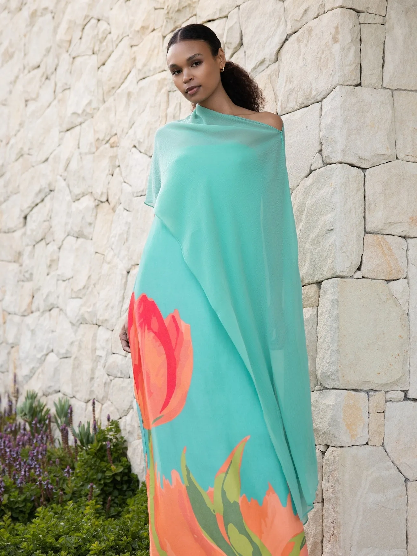 Tubi TWA FSC® Certified Viscose Dress - Tulip Mint sold by Diarrablu