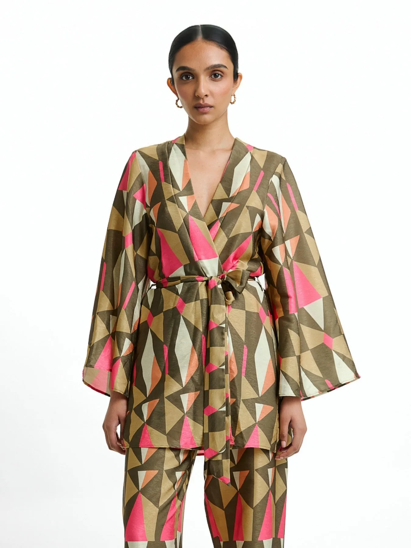 Mini Kimono - Caru Olive sold by Diarrablu