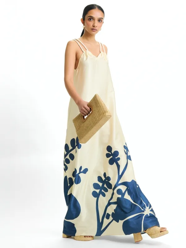 Jwana Dress - Ula Navy sold by Diarrablu