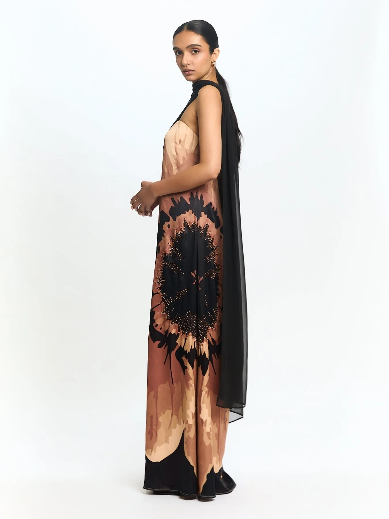 Handbeaded Tubi Dress - Amor Rose sold by Diarrablu product image thumbnail 5