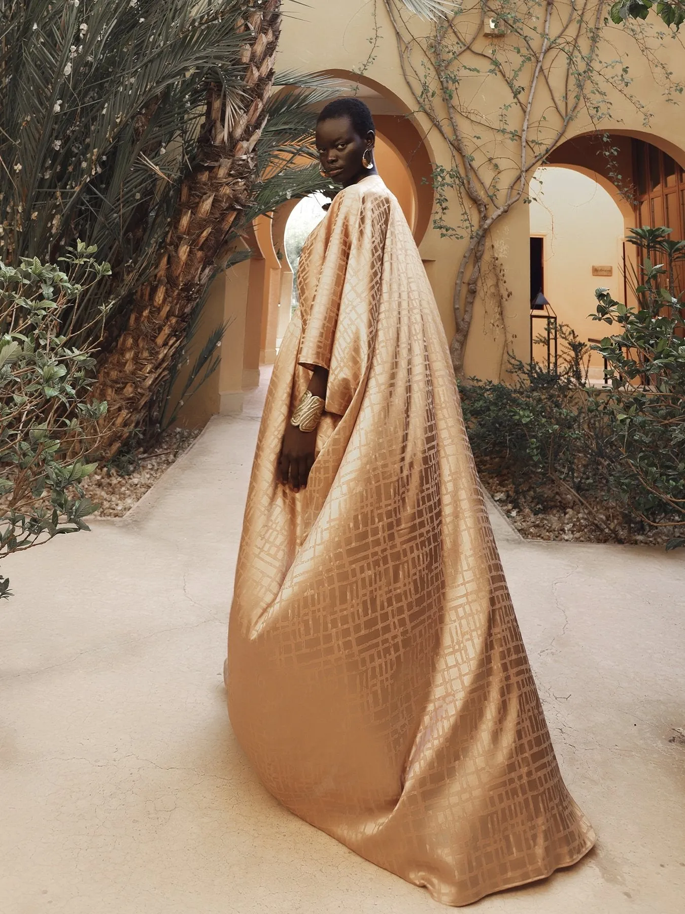 Naim Dress - Dhaw Gold sold by Diarrablu product image thumbnail 4