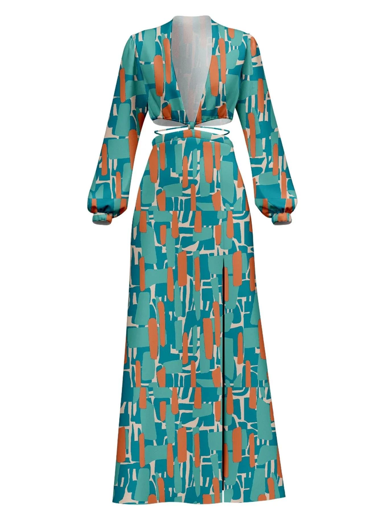 Amal Dress - Atoll Blu sold by Diarrablu product image thumbnail 2