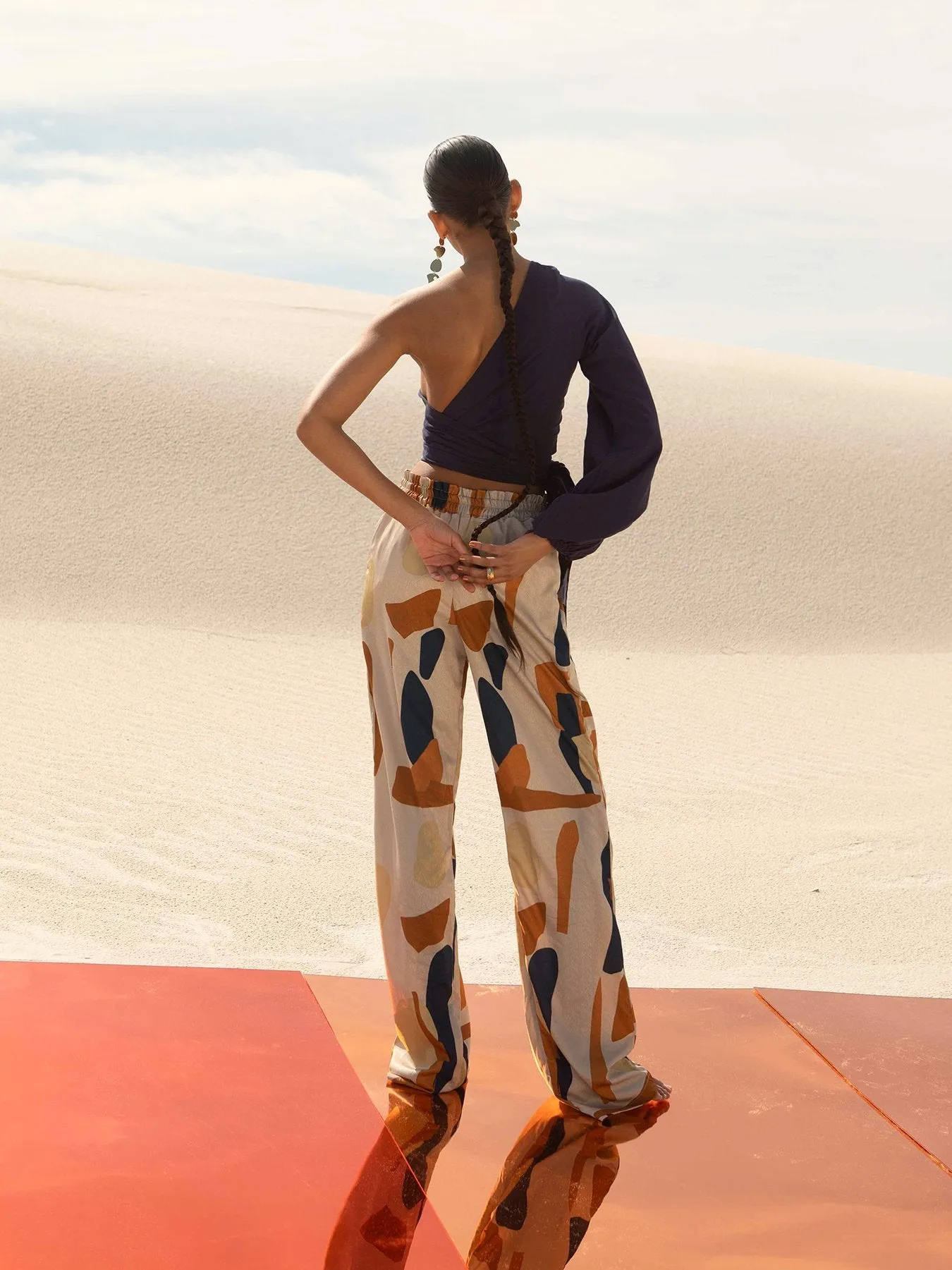 Leer Pants - Tilo Cream sold by Diarrablu product image thumbnail 4