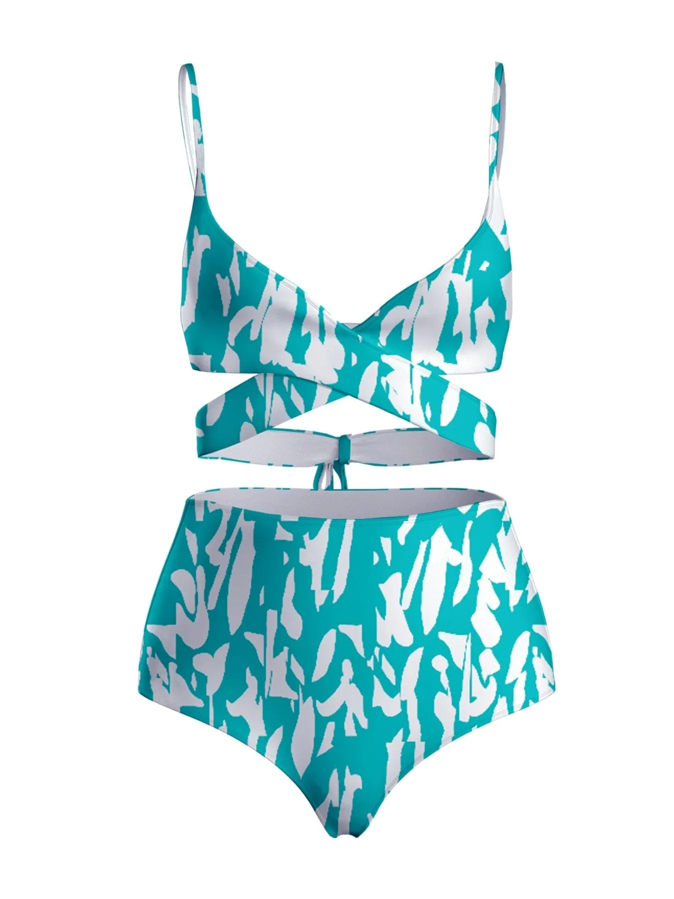 Idya Swimsuit - Playa Aqua sold by Diarrablu product image thumbnail 2