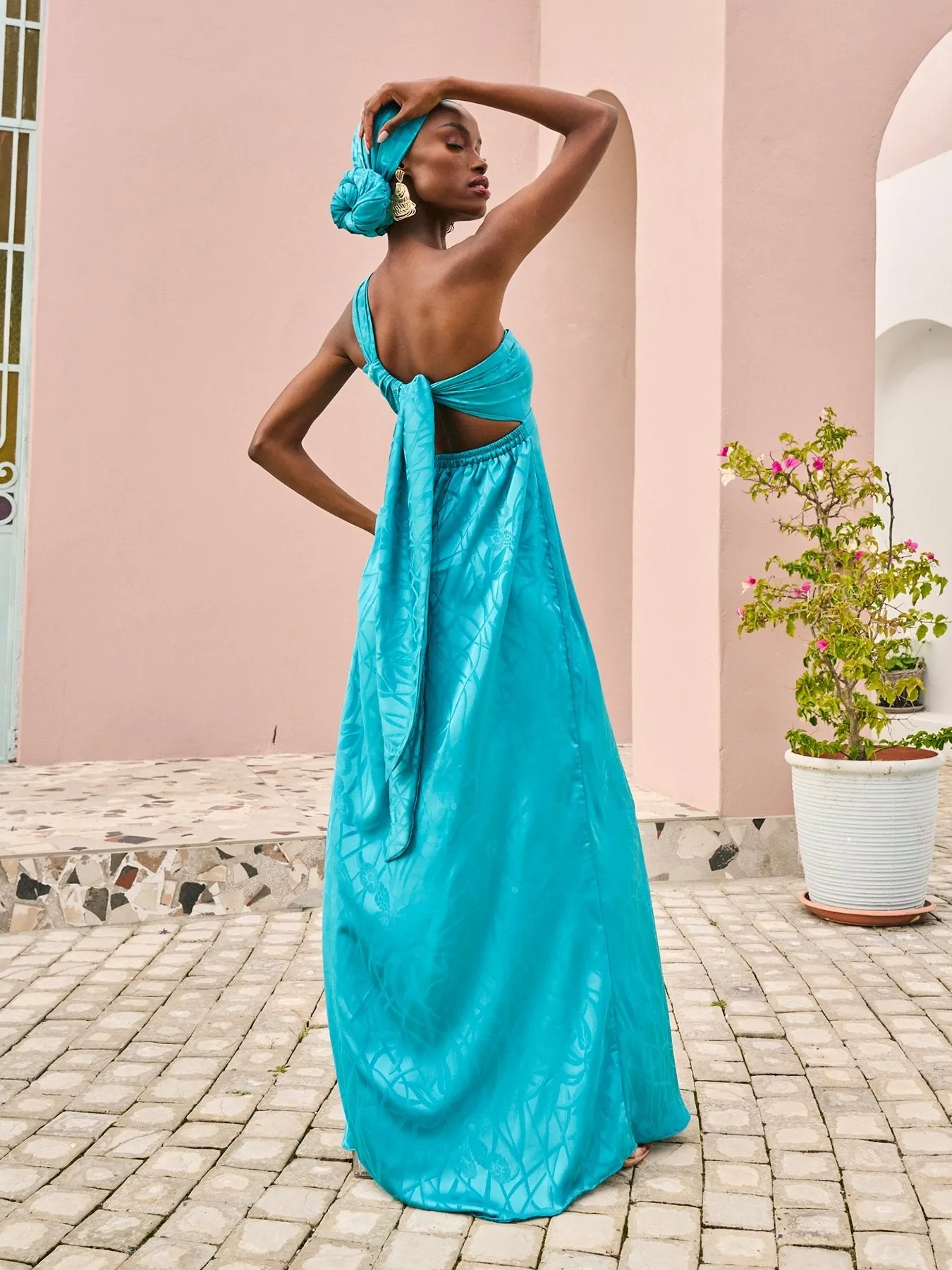 Dalia Dress - Zahr Blu sold by Diarrablu product image thumbnail 3