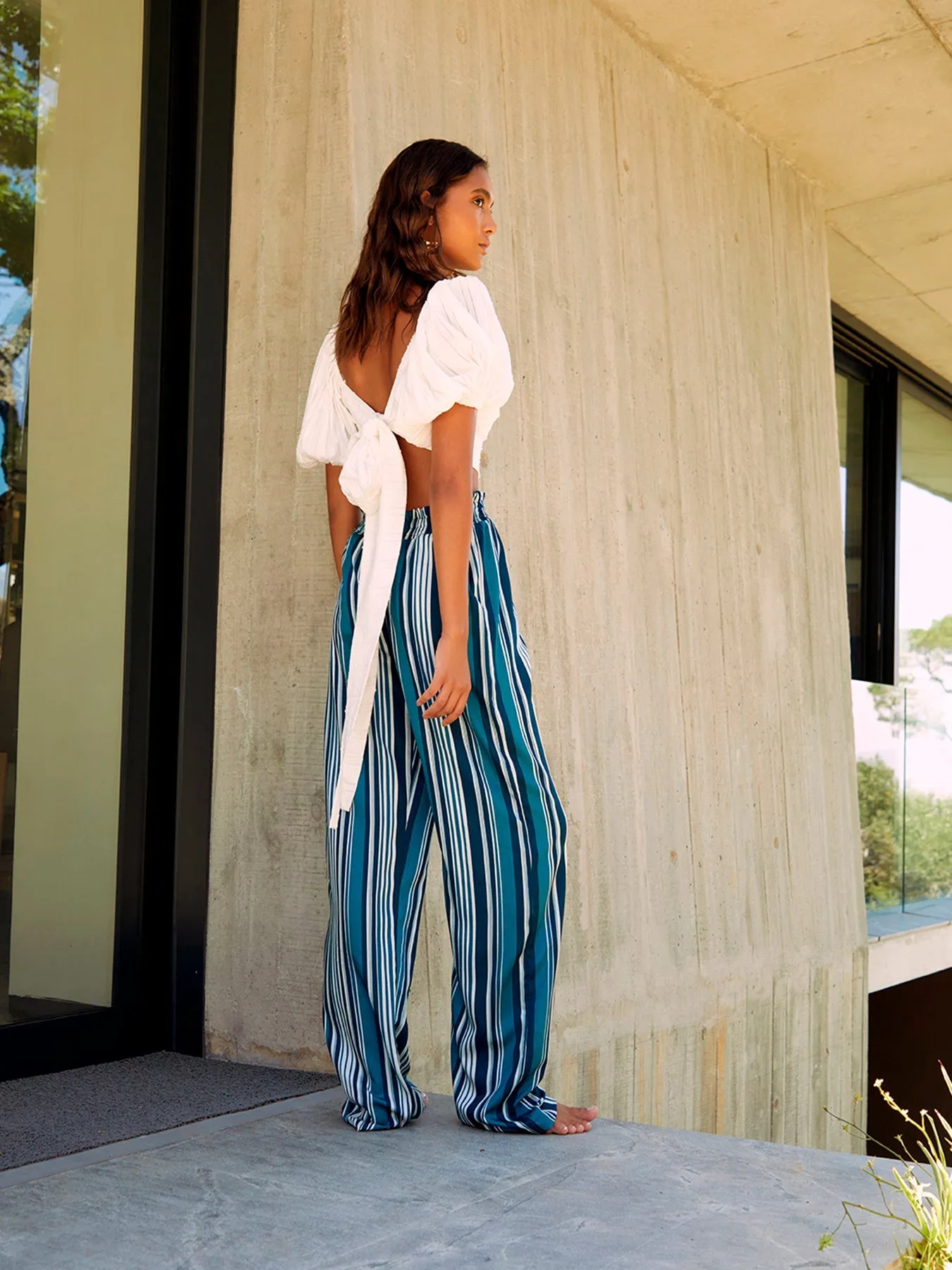 Sustainable Zany Top - Solid Blanc sold by Diarrablu product image thumbnail 5