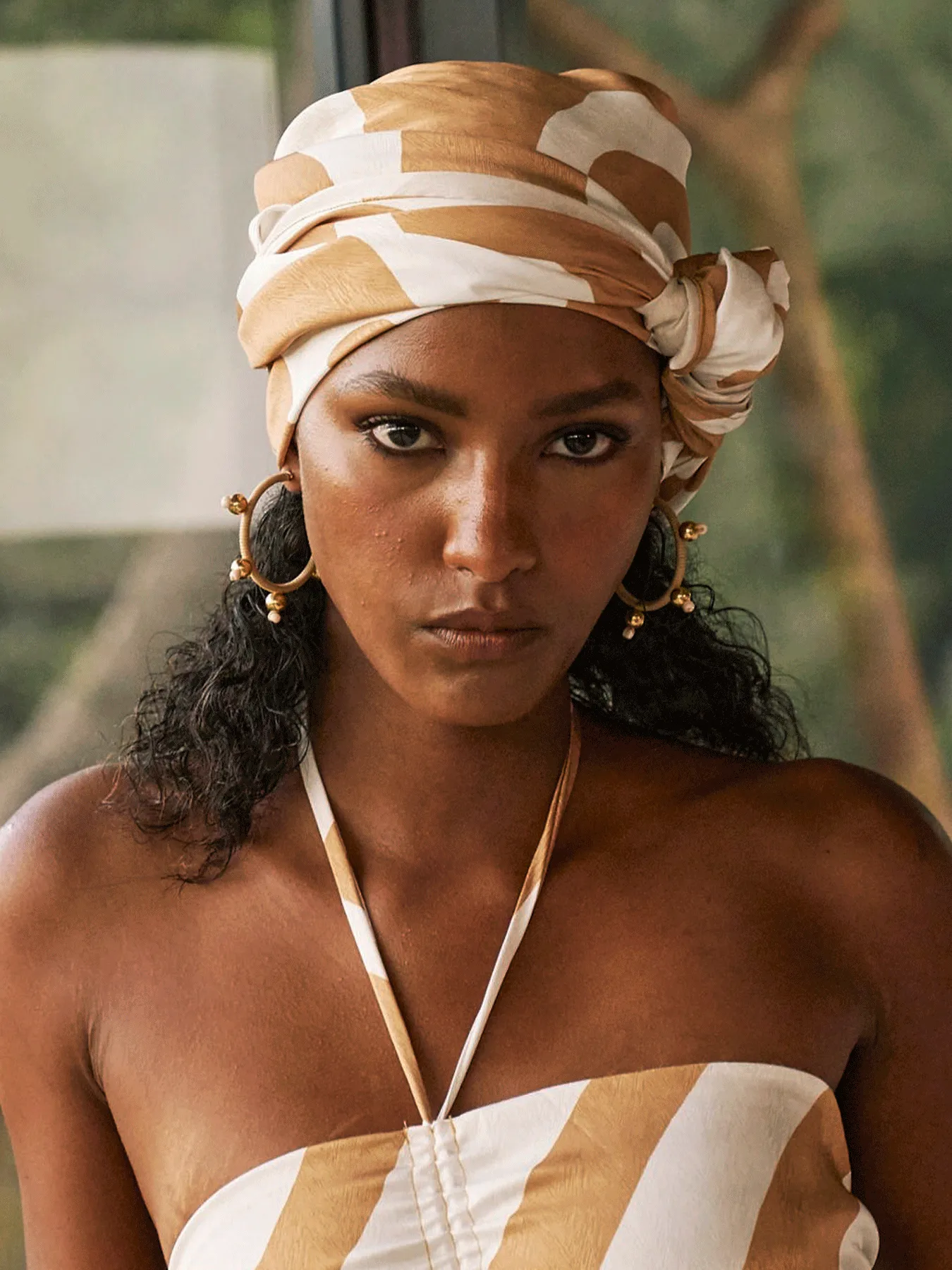 Moussor Scarf - Lava Cream sold by Diarrablu product image thumbnail 3