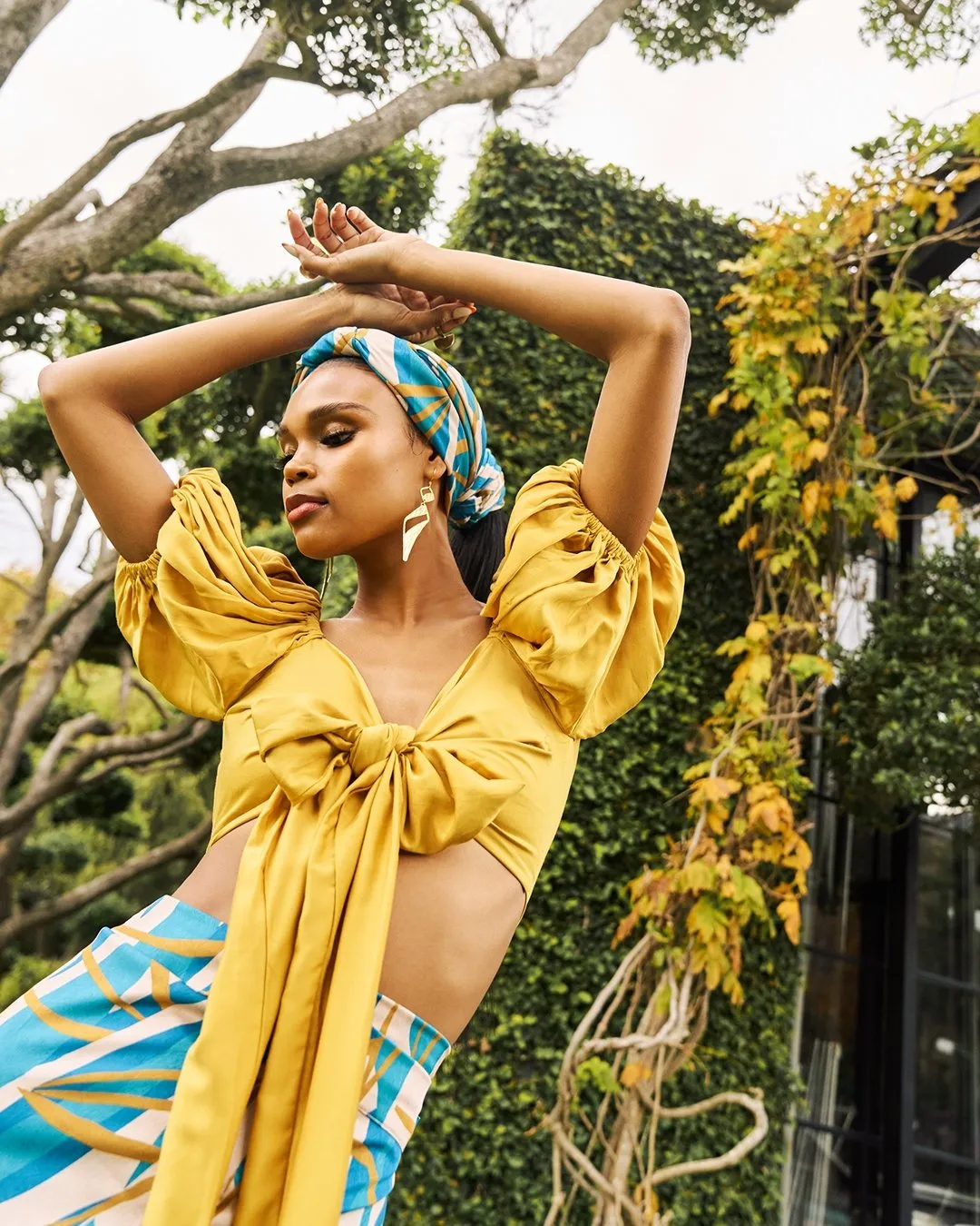 Moussor Headwrap - Blossom Teal sold by Diarrablu product image thumbnail 2