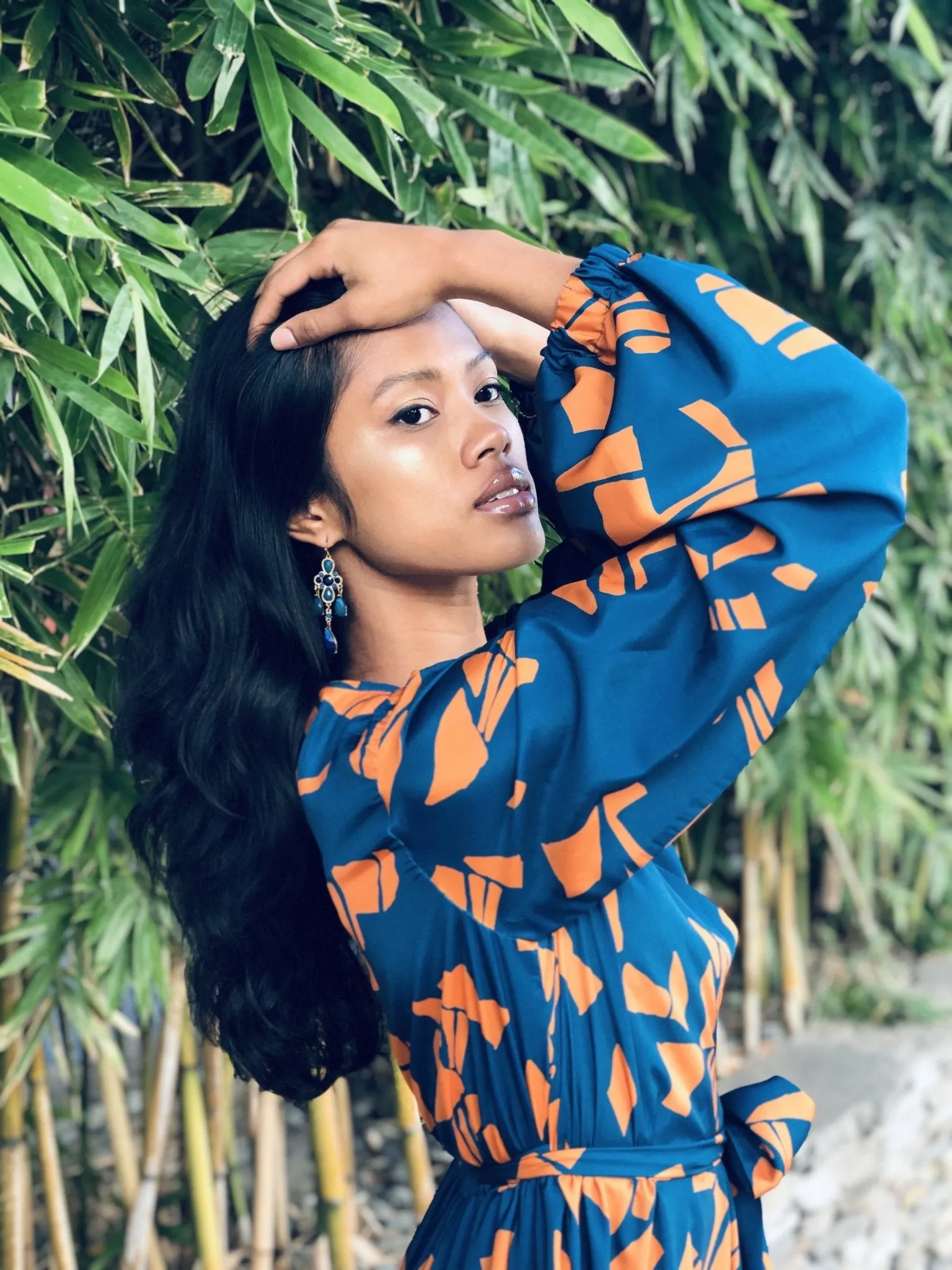 Marieme Dress - Gyraf Blue sold by Diarrablu product image thumbnail 5