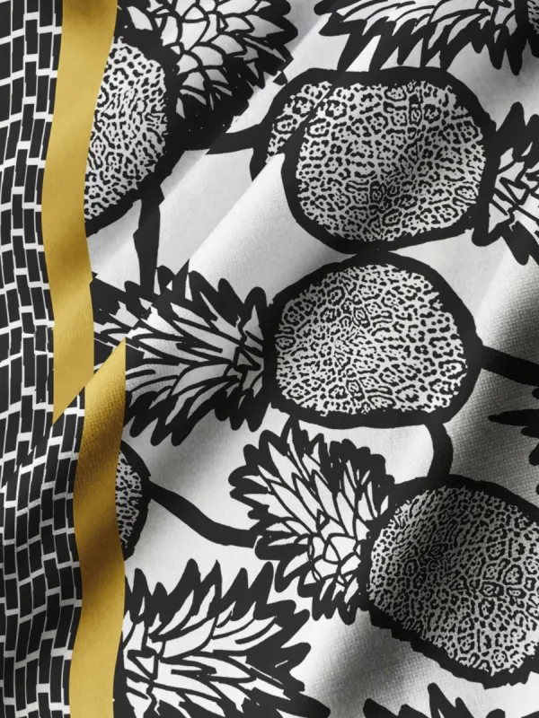 Scarf / Headwrap - ANANAS Yellow sold by Diarrablu