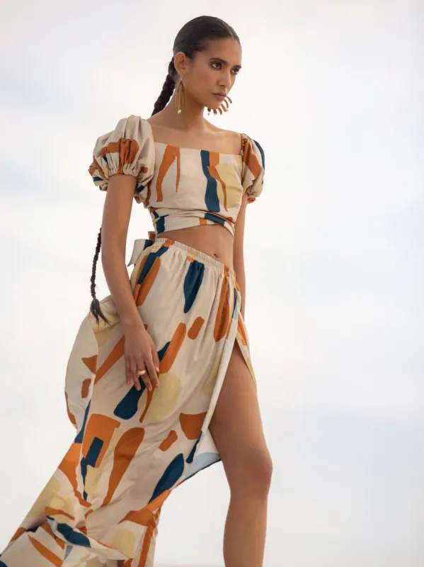 Zany Top - Tilo Cream sold by Diarrablu