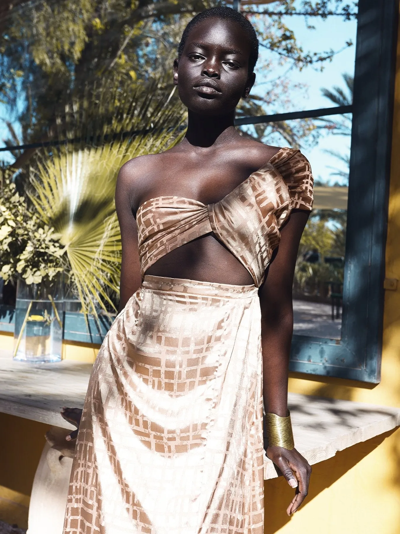 Dalia Dress - Dhaw Gold sold by Diarrablu product image thumbnail 3