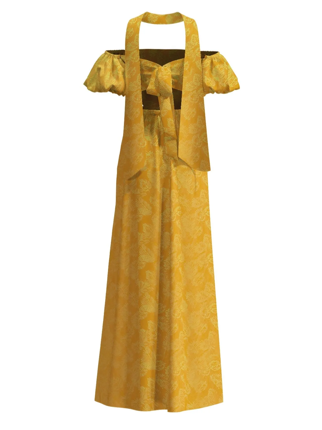 Neni Dress - Zeen Mustard sold by Diarrablu product image thumbnail 5