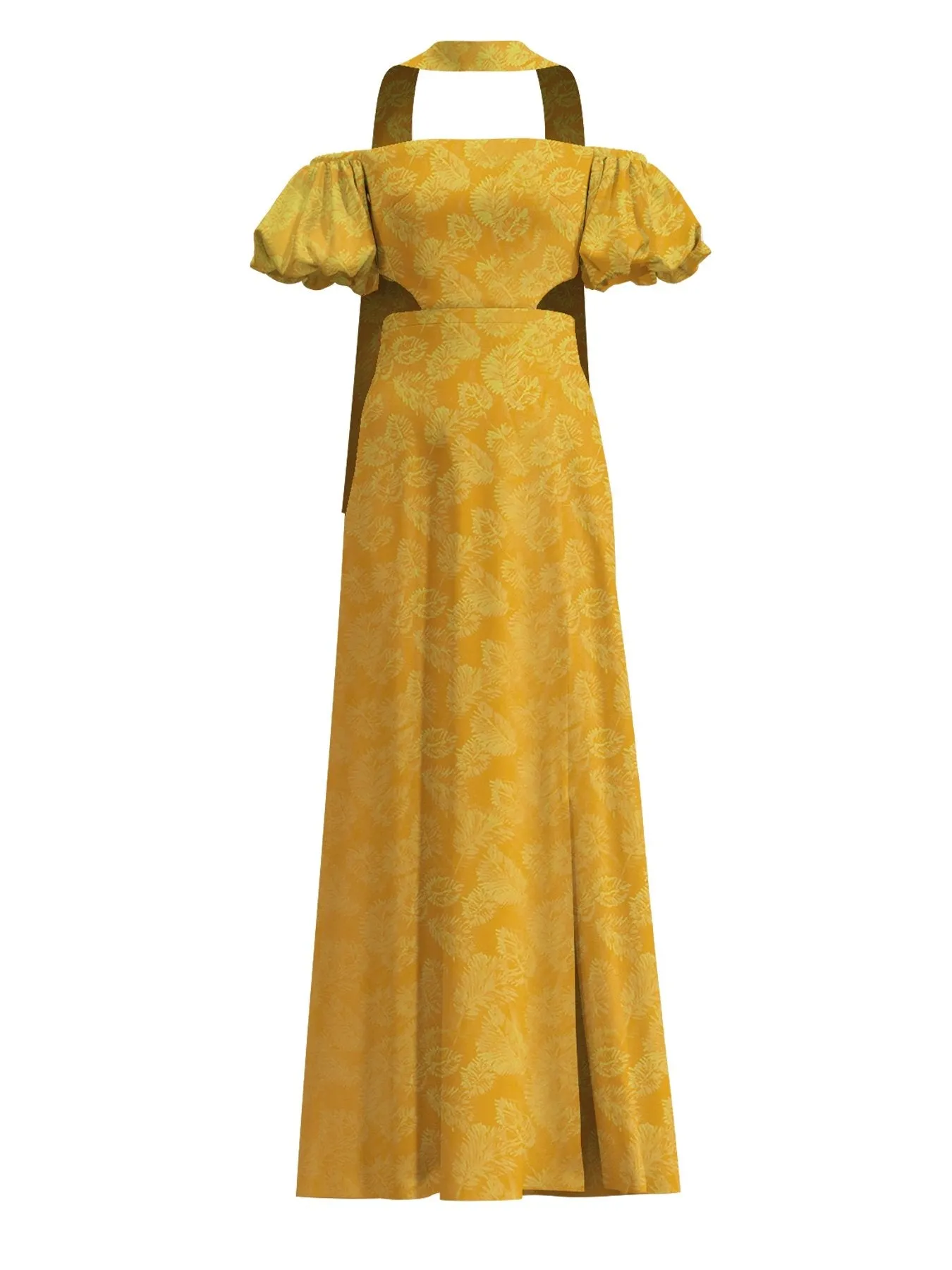 Neni Dress - Zeen Mustard sold by Diarrablu product image thumbnail 2