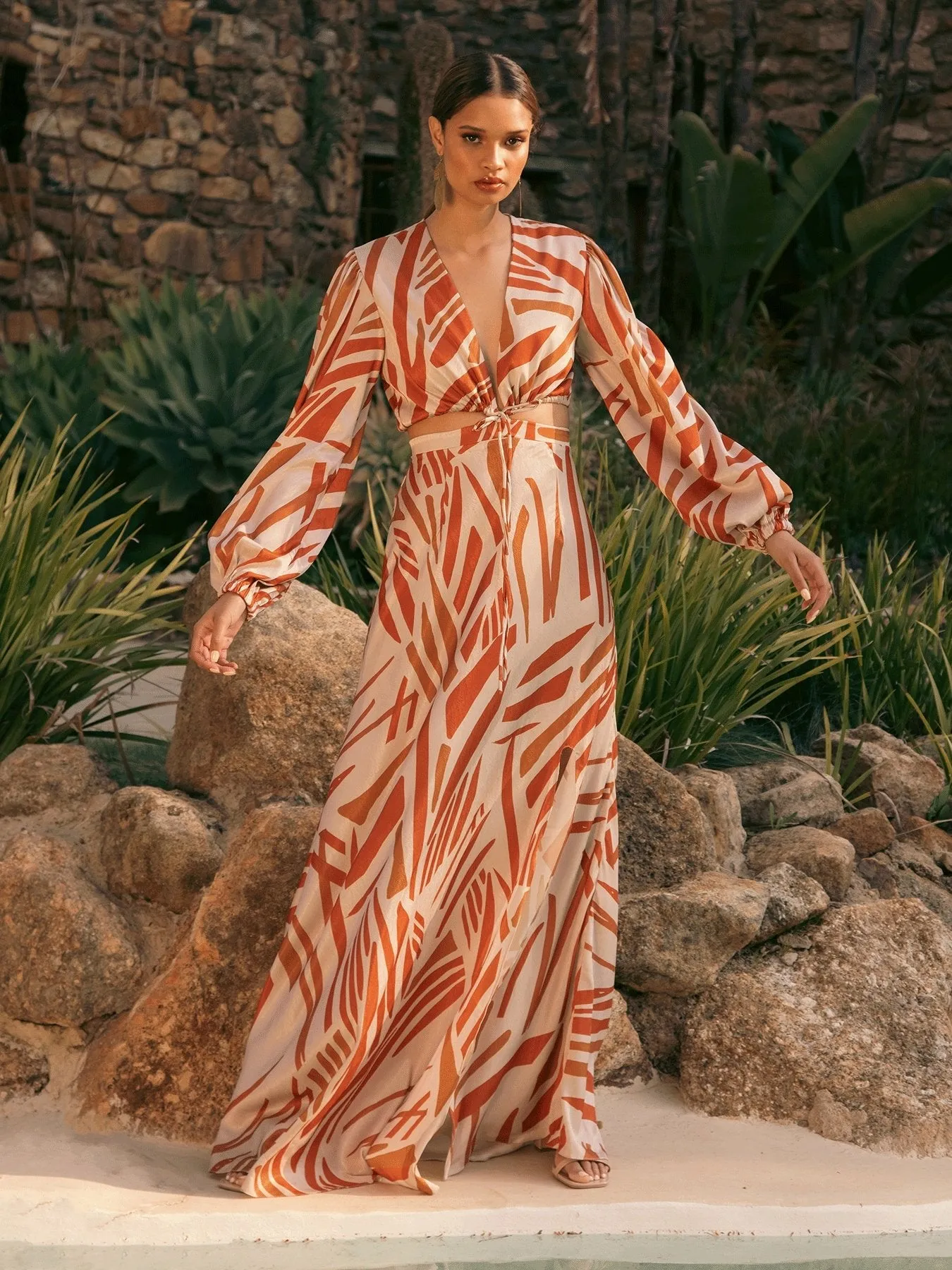 Amal Dress - Zena Cream sold by Diarrablu product image thumbnail 5