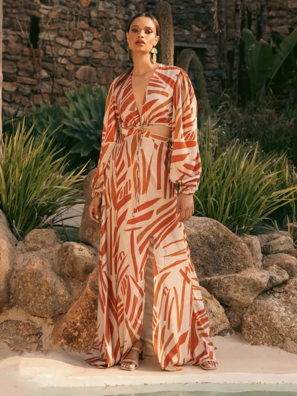 Amal Dress - Zena Cream sold by Diarrablu