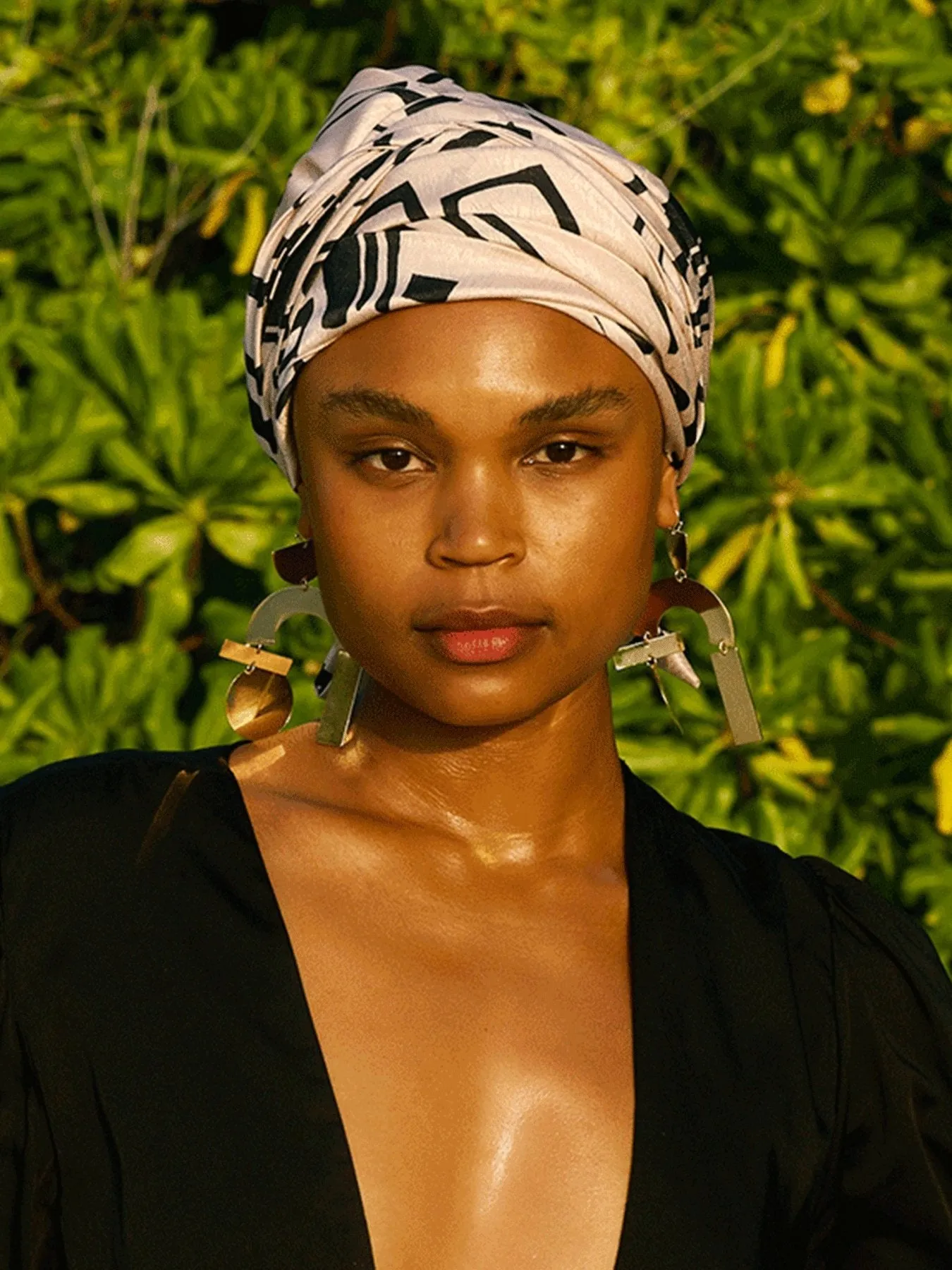Moussor Headwrap - Tukki Noir sold by Diarrablu product image thumbnail 3
