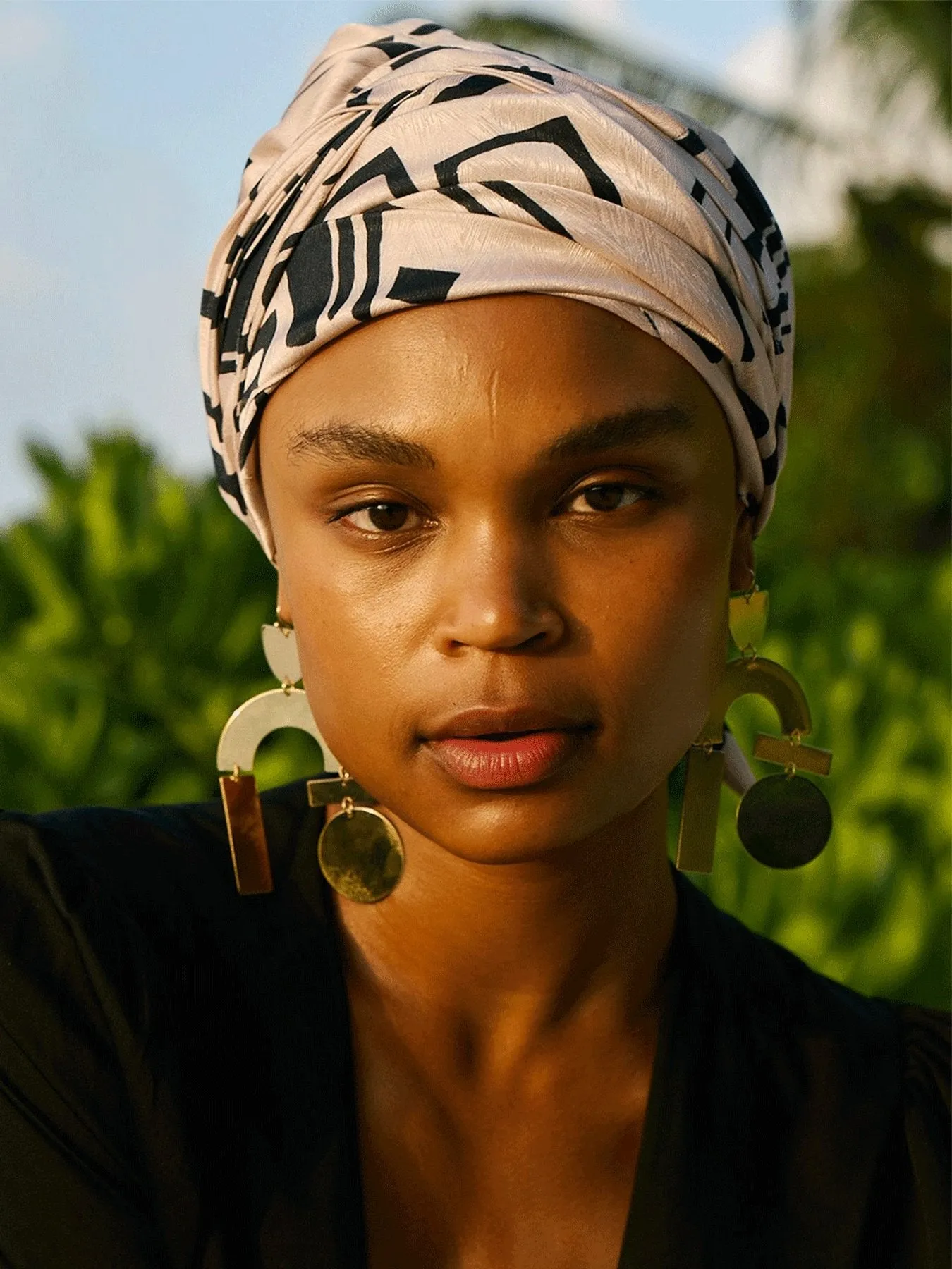 Moussor Headwrap - Tukki Noir sold by Diarrablu